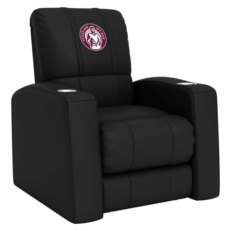 DREAMSEAT Relax Recliner with Texas A and M 12th Man Logo XZ418301RHTCDBLK-PSCOL13173